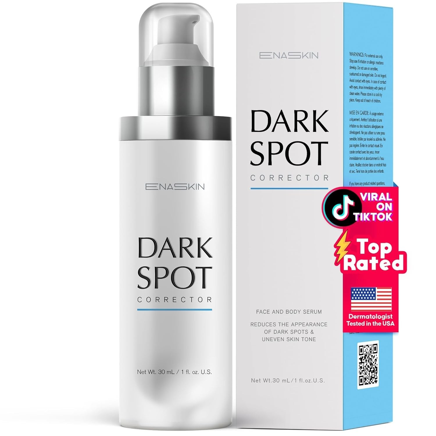 Dark Spot Remover Face & Body Serum Age Spot Sun Spot Freckles Melasma Brown Sp