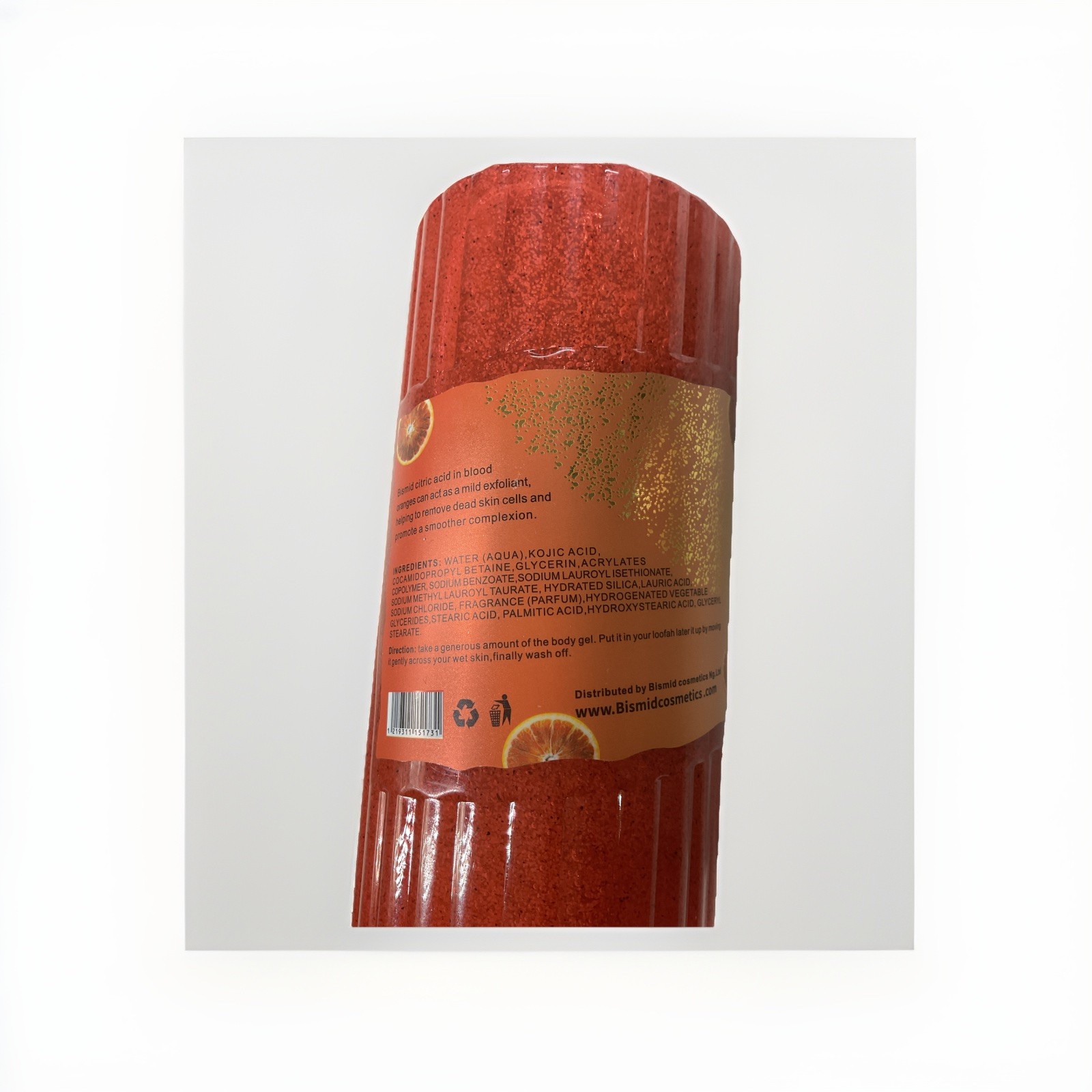 BISMID GlOW RECHARGE EXFOLIATING SHOWER GEL 1000ml