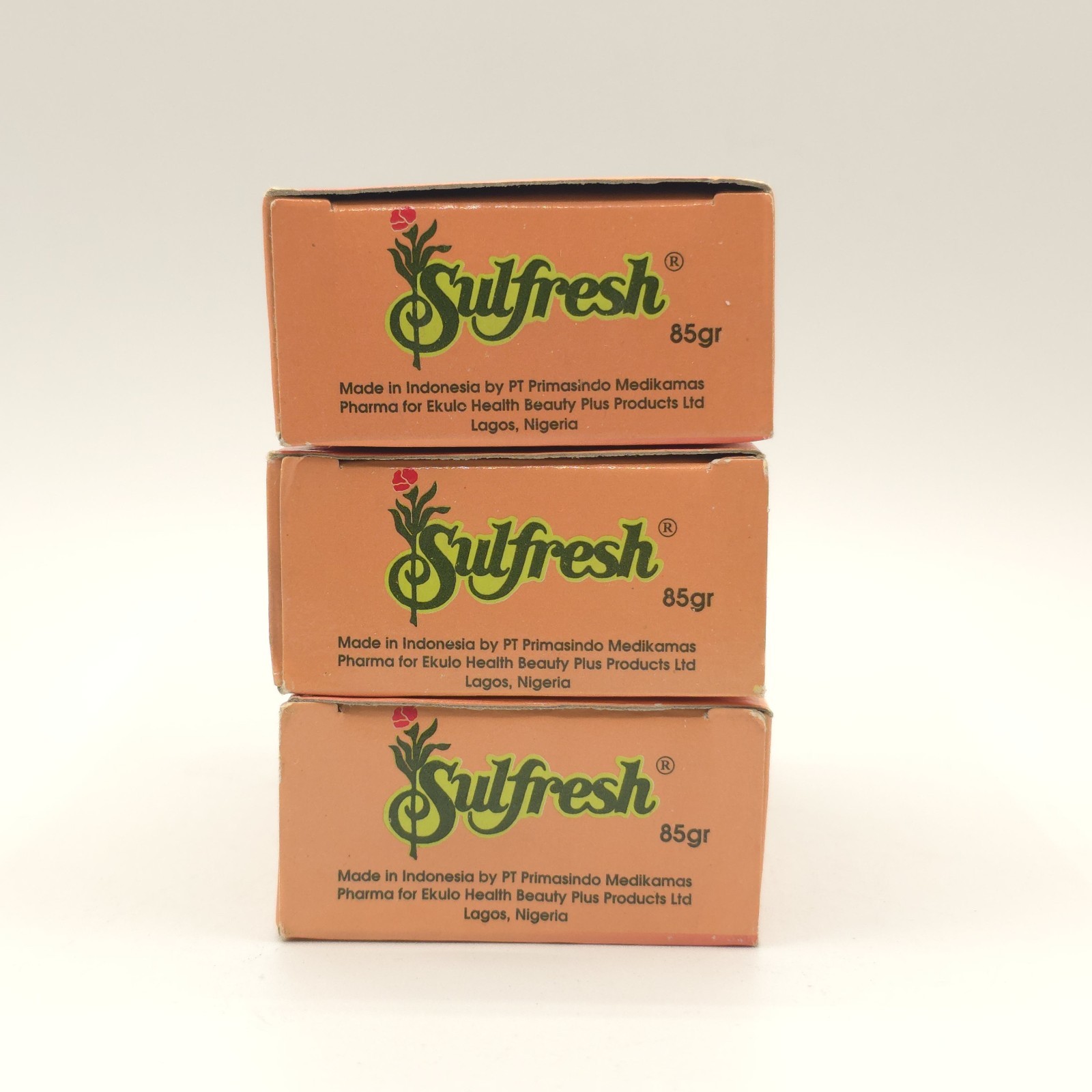 3 Sulfresh Sulfur Soap 85g Bars Lot Antiseptic Medicated 10% Sulfur New Sealed