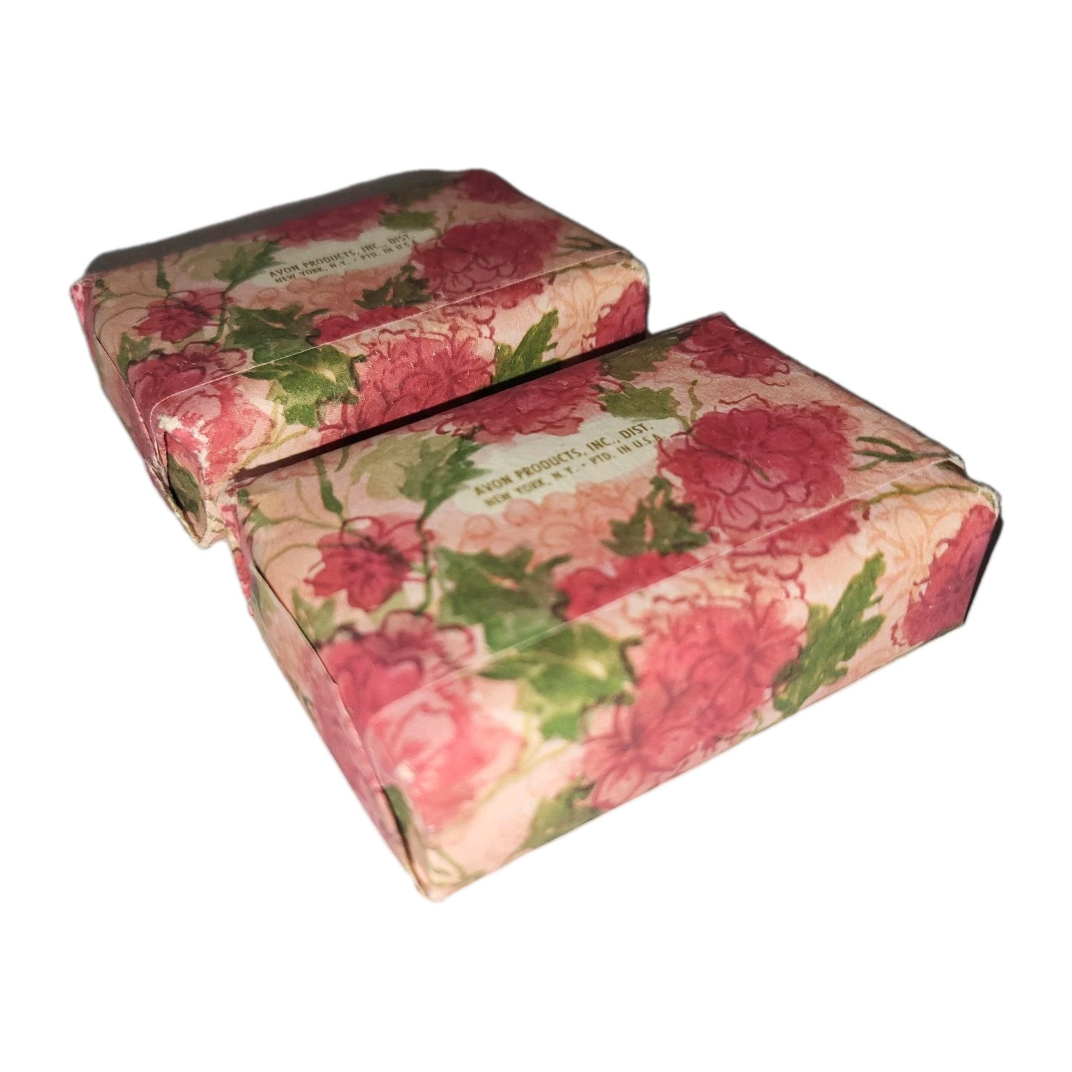 Avon Rose Geranium perfumed bar soap 3 oz – 2 Bars