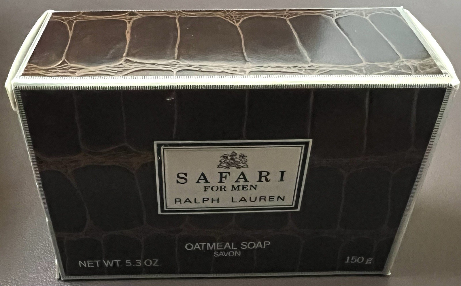 Ralph Lauren SAFARI For Men Oatmeal Soap 5.3 oz / 150 g – New in Box
