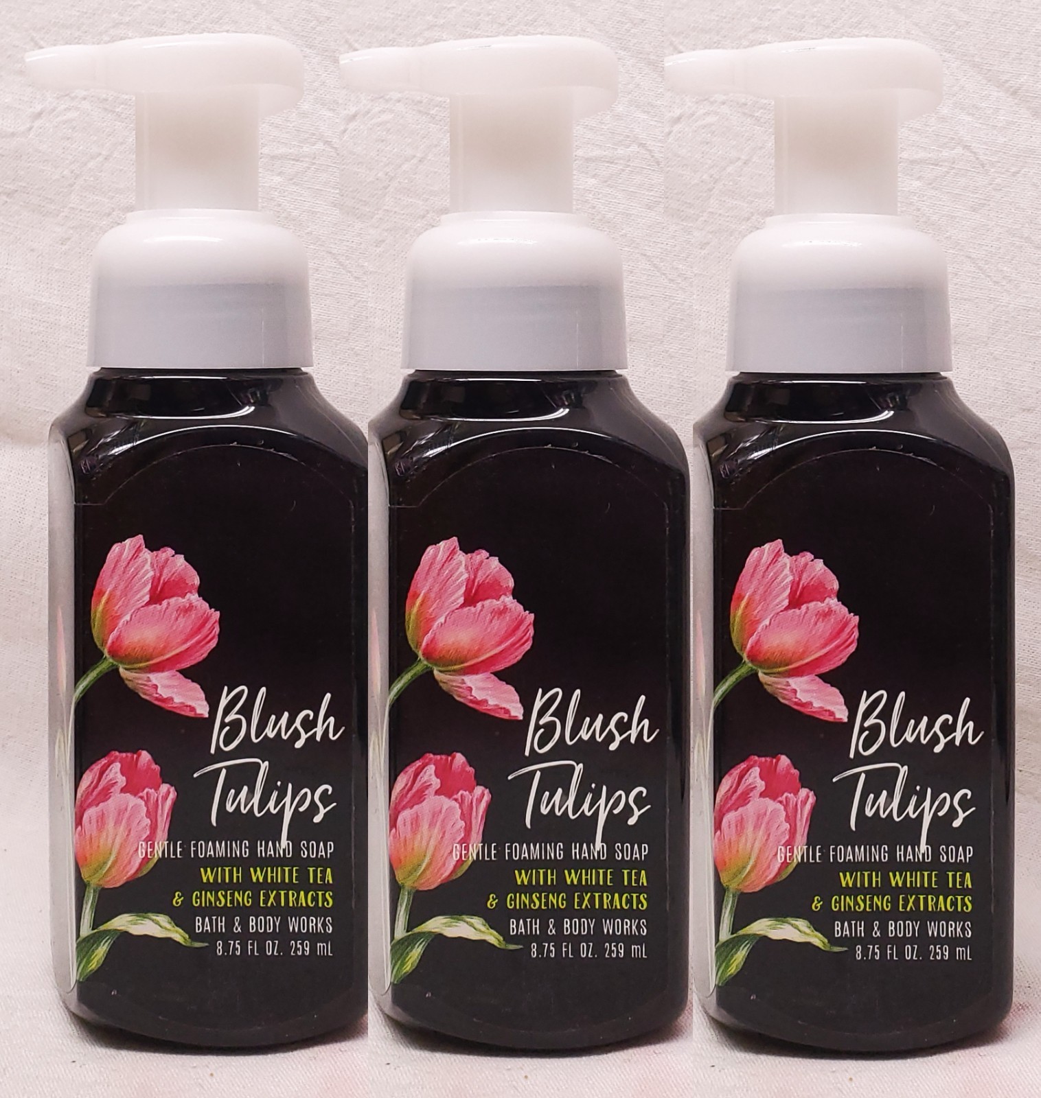 3 Bath & Body Works BLUSH TULIPS Foaming Hand Soap