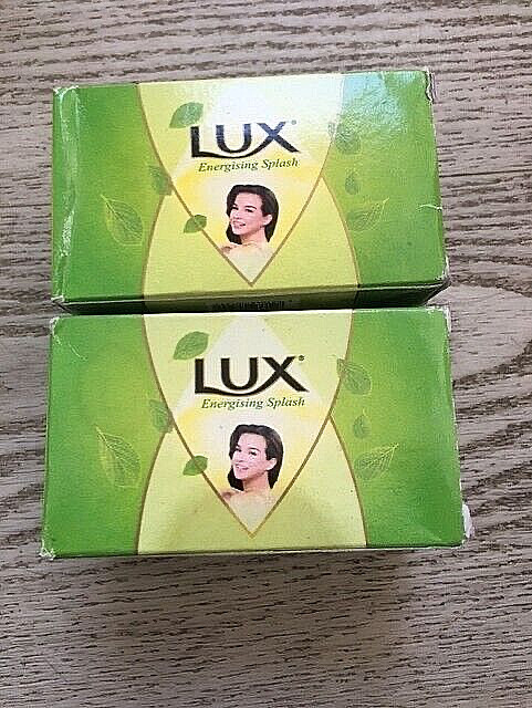 RARE/HTF Lot Of 4 LUX ENERGIZING SPLASH ENERGISING Soap Bars New Sealed VINTAGE