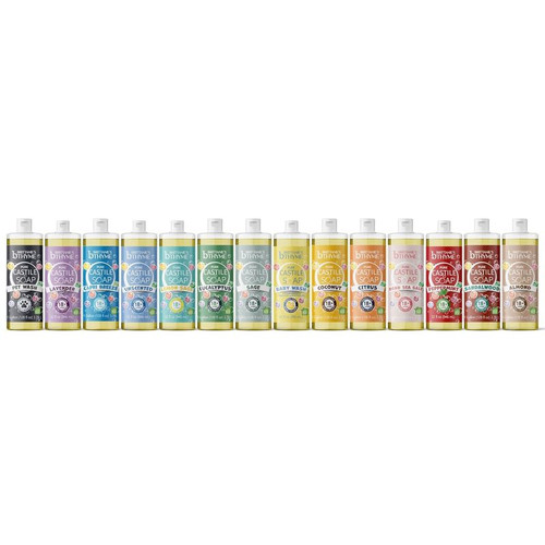 Brittanie’s Pure Castile Liquid Soap Refill, Citrus, 32 32 Fl Oz (Pack of 2)