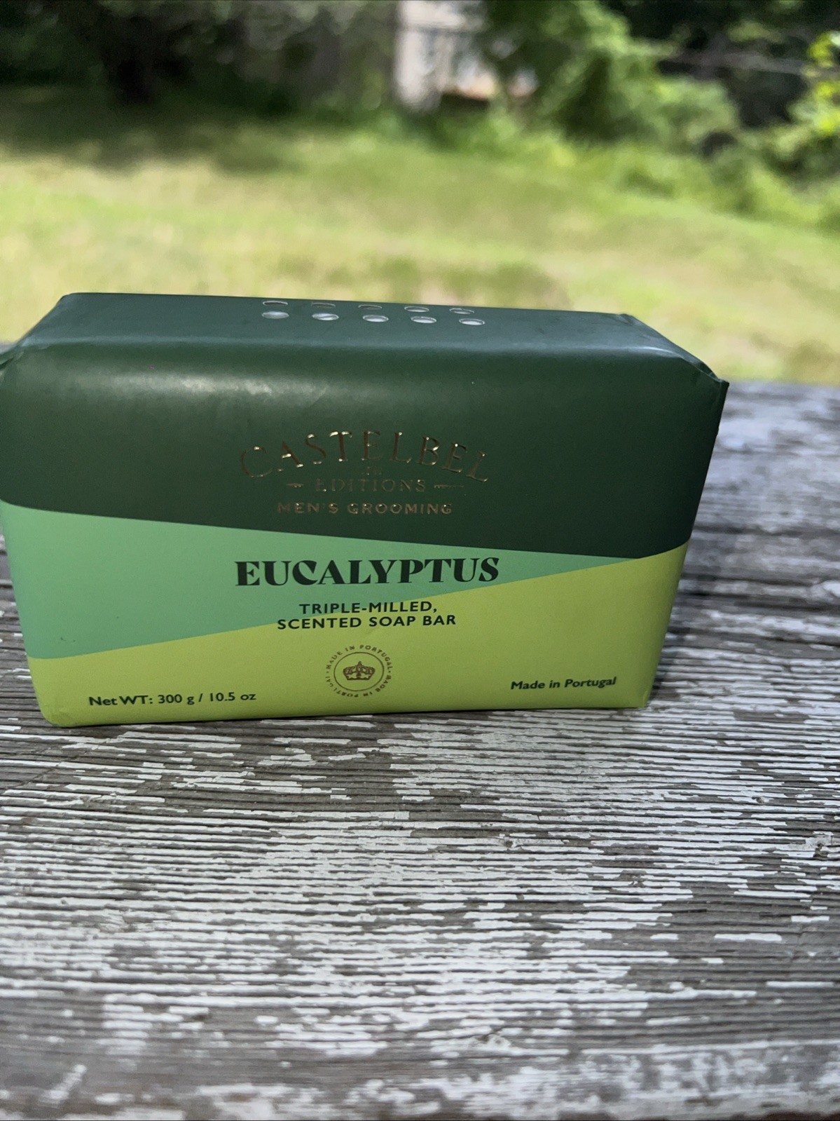 EUCALYPTUS LIMITED EDITION by CASTELBEL 10.5 oz SCENTED SOAP BAR SINGLE BAR