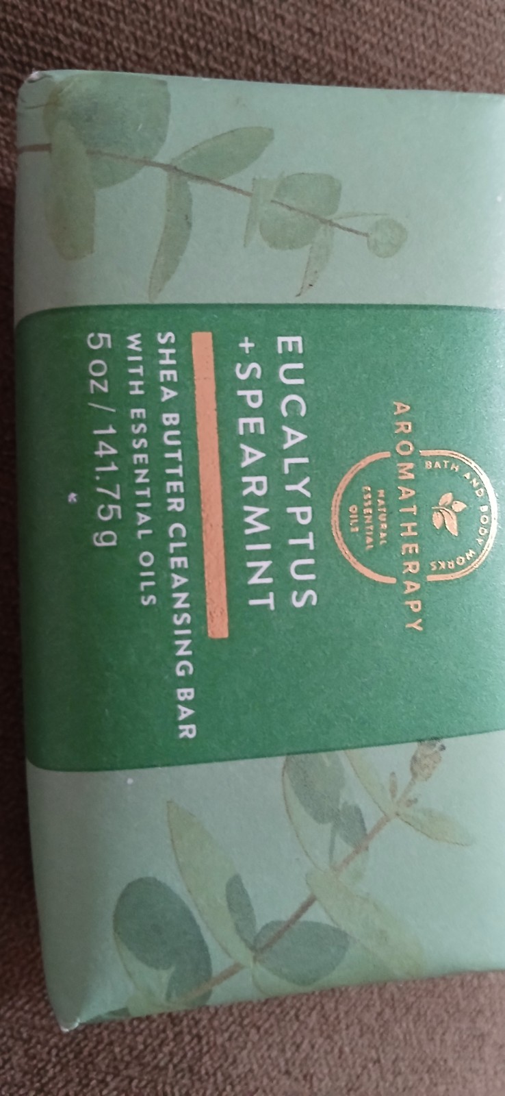 Bath Body Works Shea Butter Cleansing Bar Eucalyptus Spearmint W Essential Oils