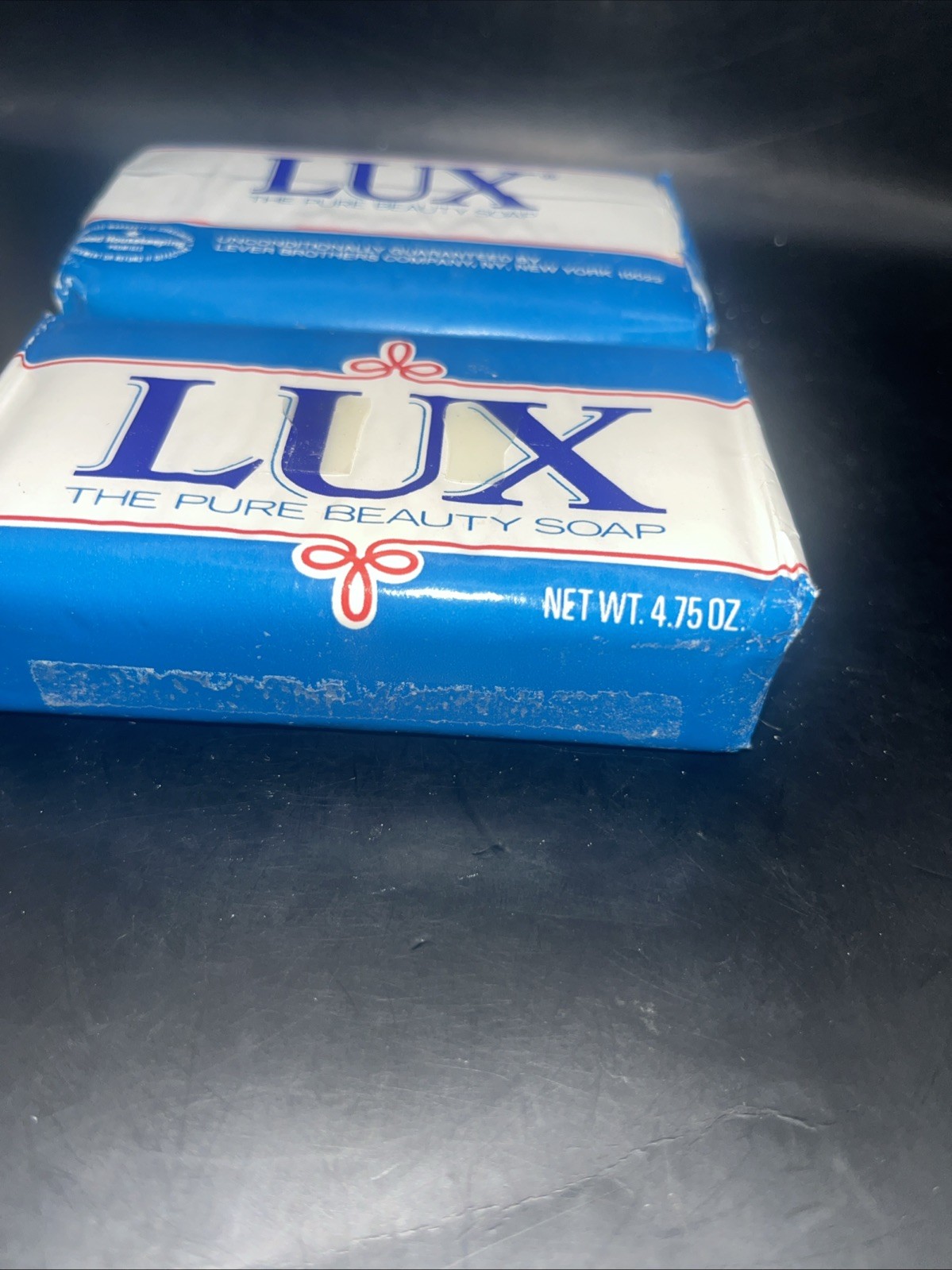 Vintage Lux The Pure Beauty Bar Soap 4.75 Oz (2 Bars) NOS Bath Size