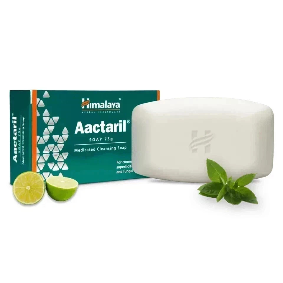 Pack of 4 Himalaya Aactaril Soap 75g Free Shipping World Wide