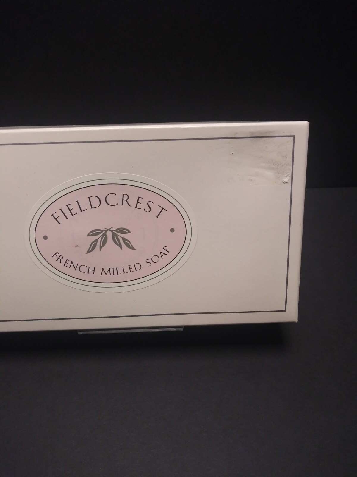 Fieldcrest French Milled Soap 3 Pack NIB Ivory/Vanilla Net Wt 14 oz