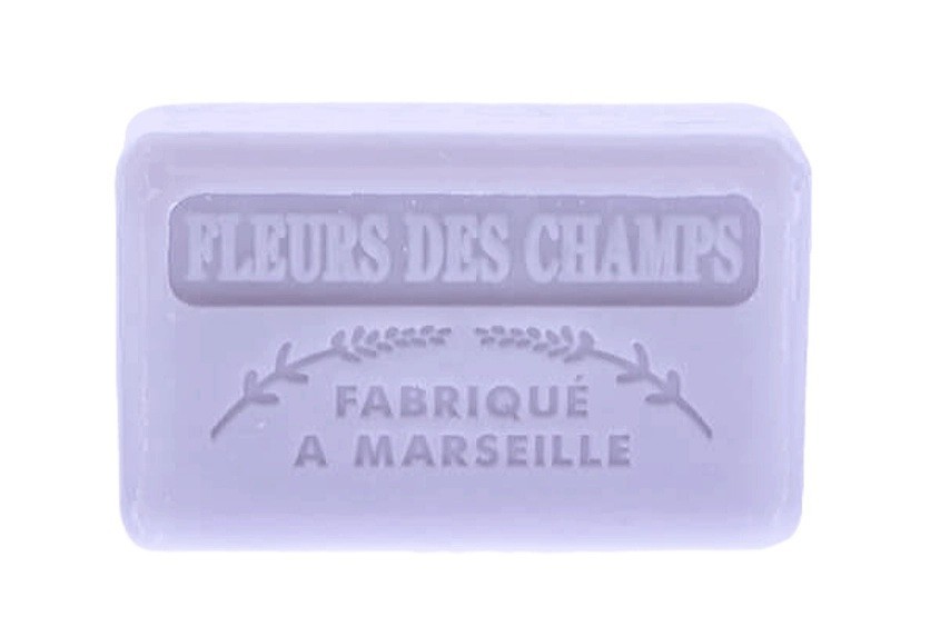French Milled Soap – Fleurs des Champs (Wildflowers) – 125g All Natural Imported