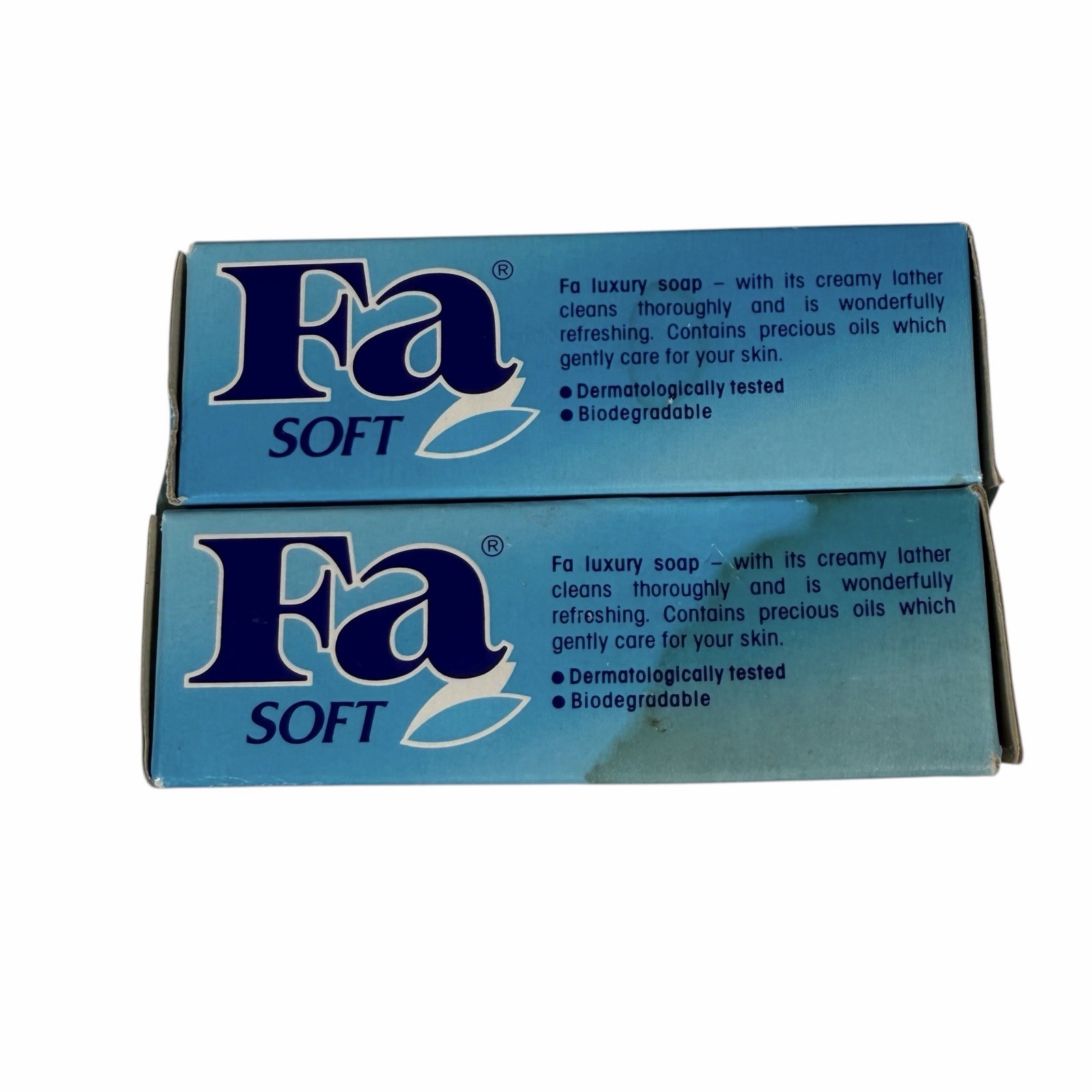Vintage FA Soft Scent Luxury Bar Soap 80g Made In Germany Set Of 3 New