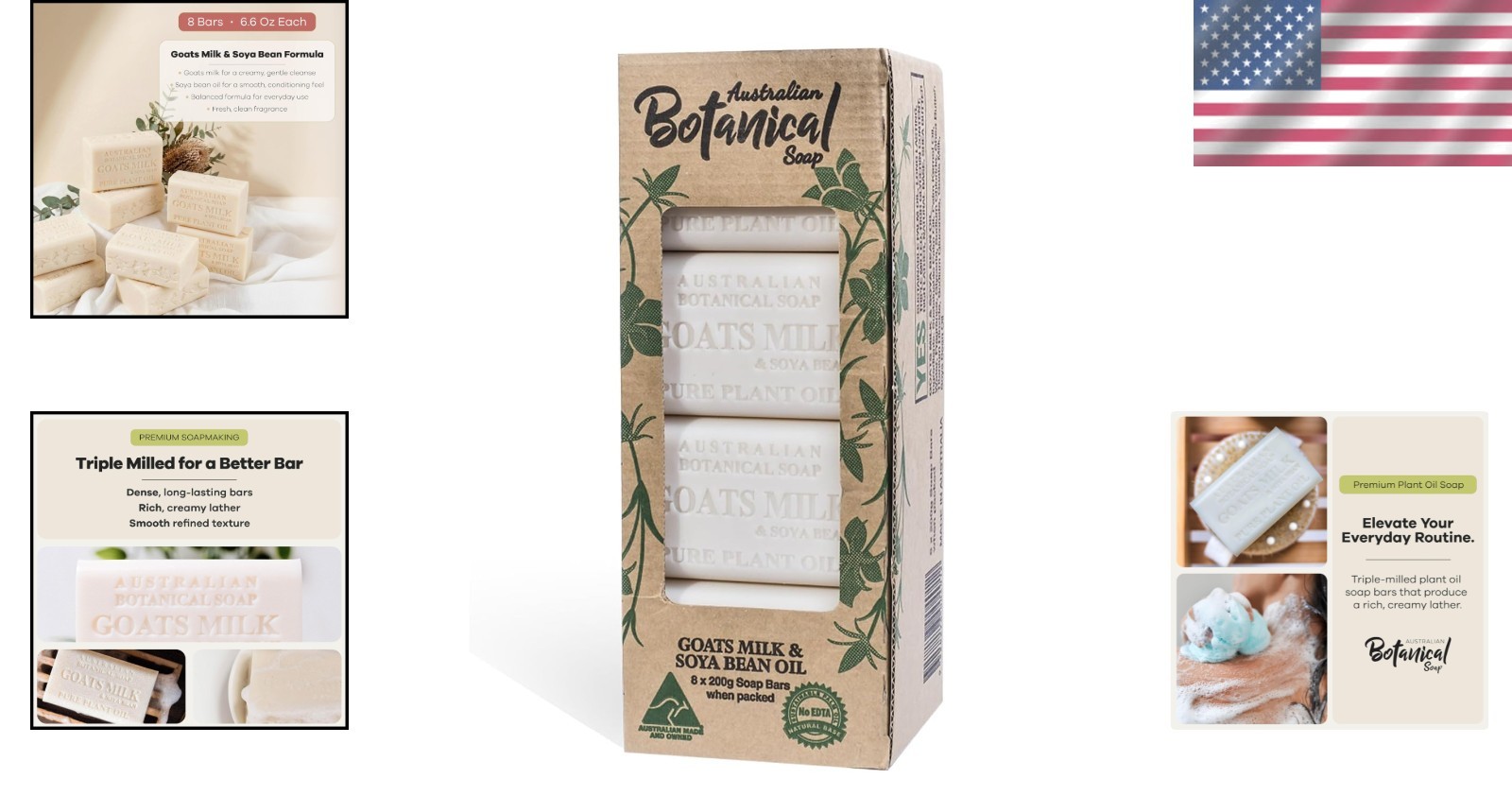 Gentle Goats Milk Skin Care Bars