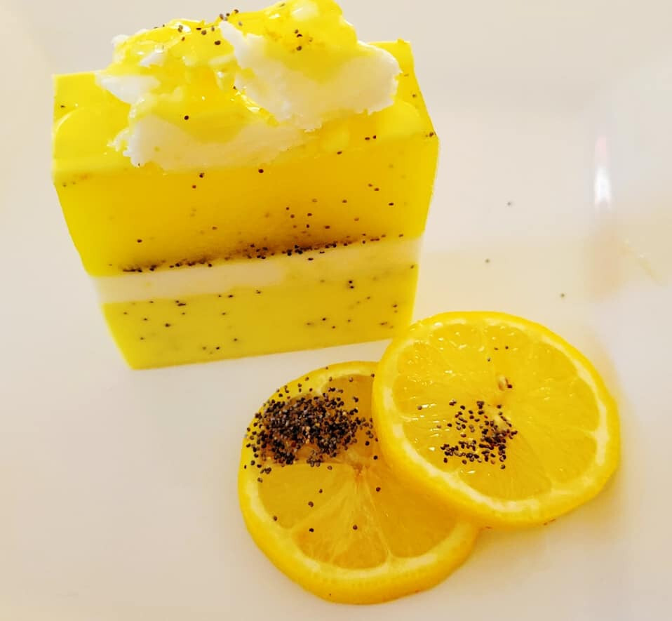 LEMON POPPY SEEDS soap