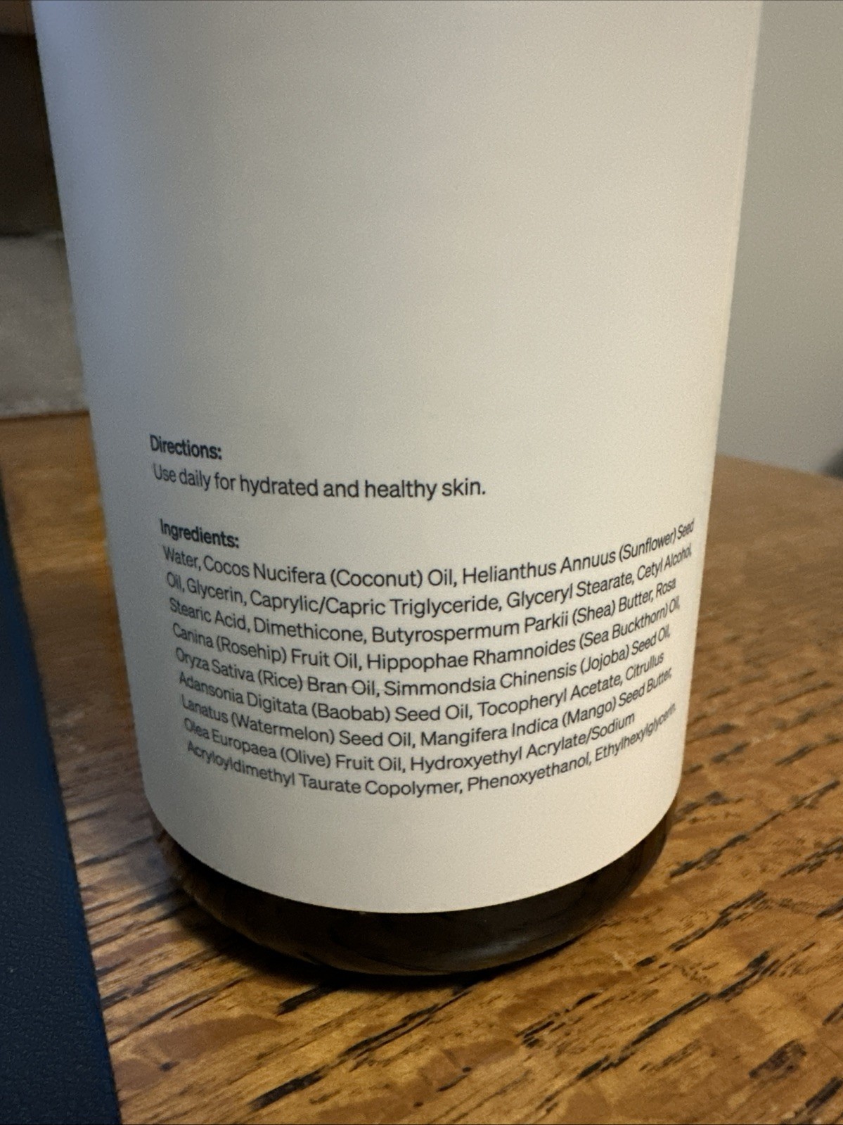 Loved01 Hand & Body Lotion, Roseship and Sea Buckthorn, cruelty-free 15 oz.