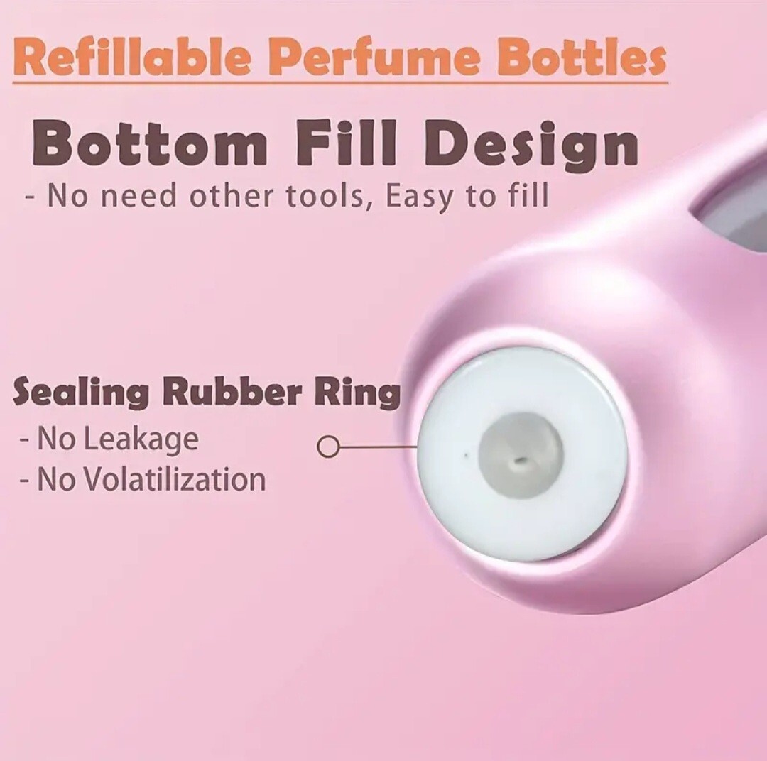 Perfume Travel Refillable 5ML Mini Perfume Bottle 5pcs Portable Spray Atomizer