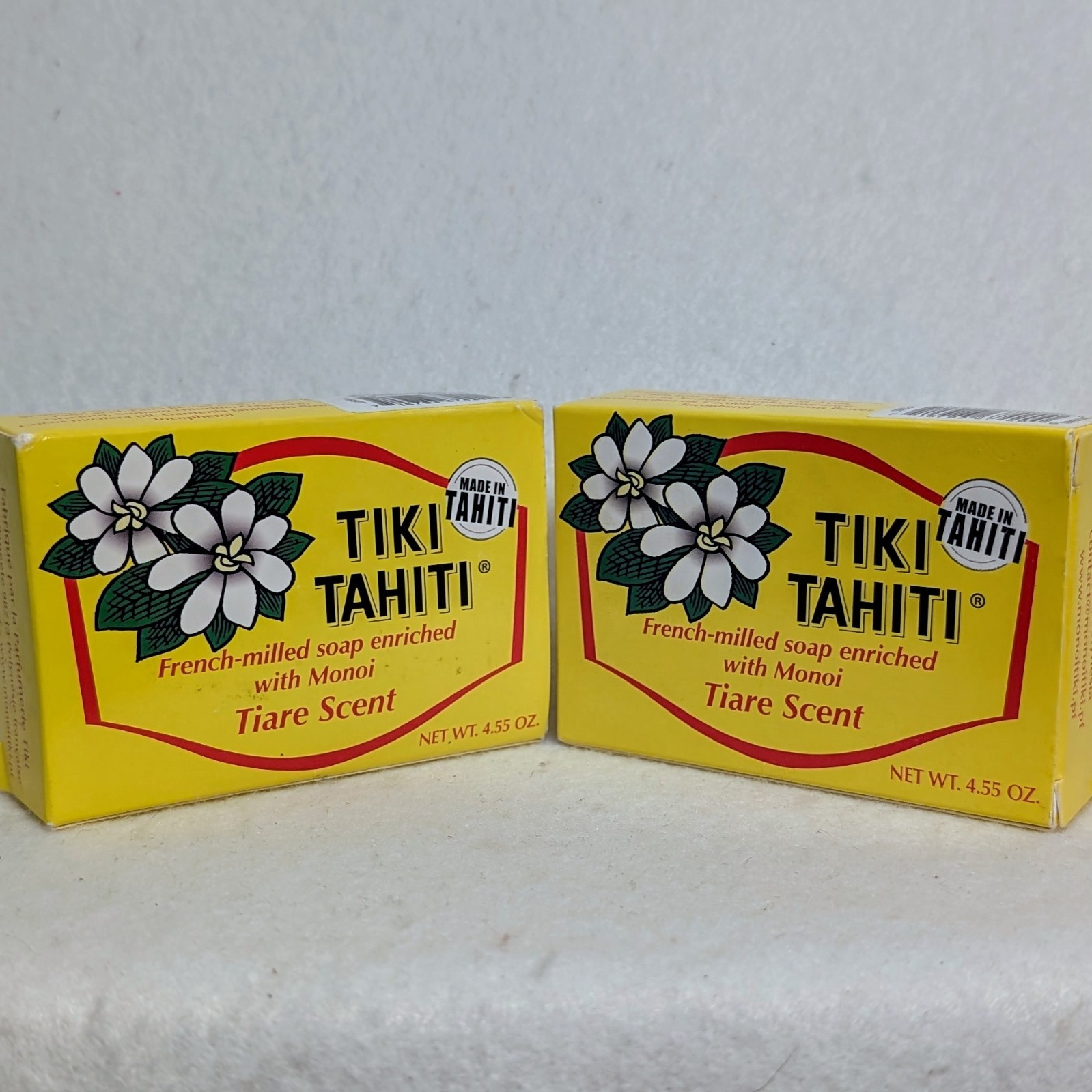 Set Of 2 MONOI BAR SOAPS 4.55 OZ Each by Monoi Tiare Scent