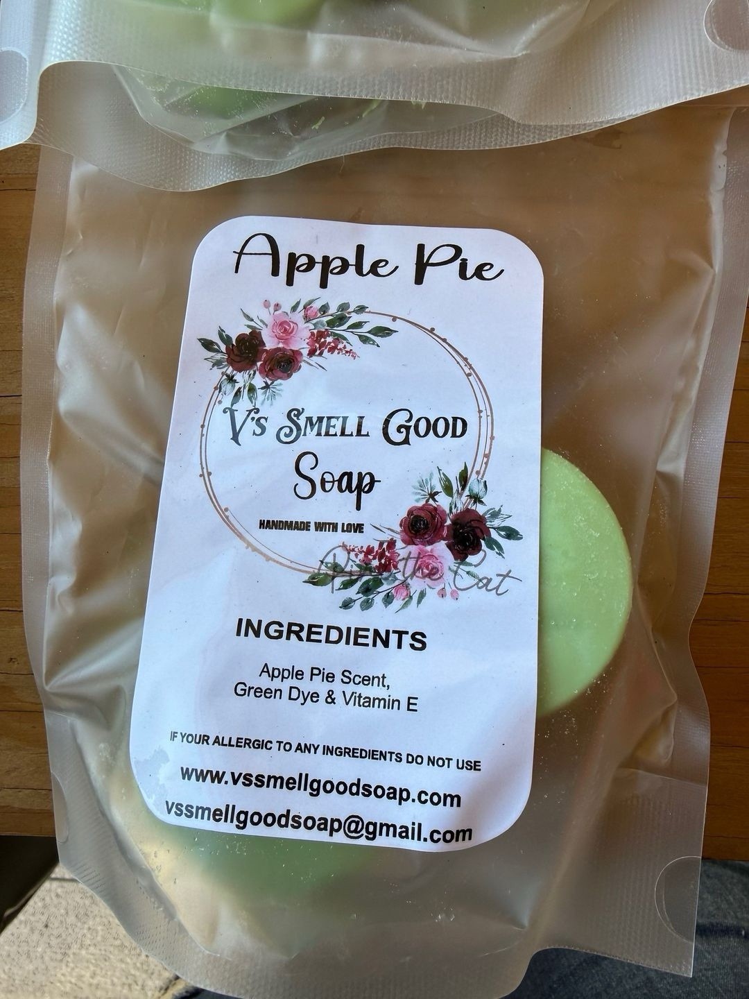 V’s Smell Good Soap Handmade Moisturizing Body Bar Soap Assorted Scents & Shapes