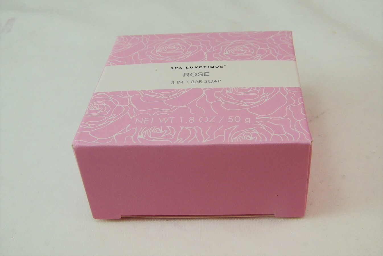 Body & Earth SPA LUXETIQUE ROSE 3 in 1 Soap Bar 1.8 oz., 50 gr NEW NIB