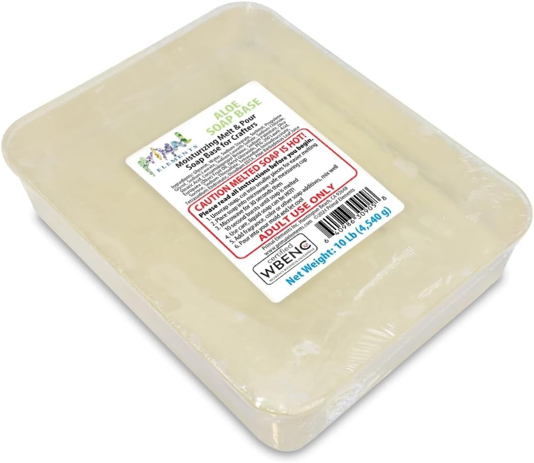 Aloe Soap Base – Moisturizing Glycerin Soap