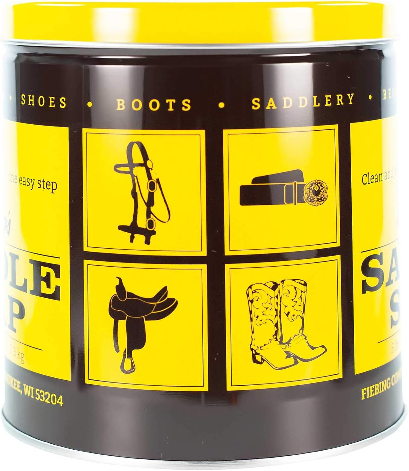 Saddle Soap 5Lb – White