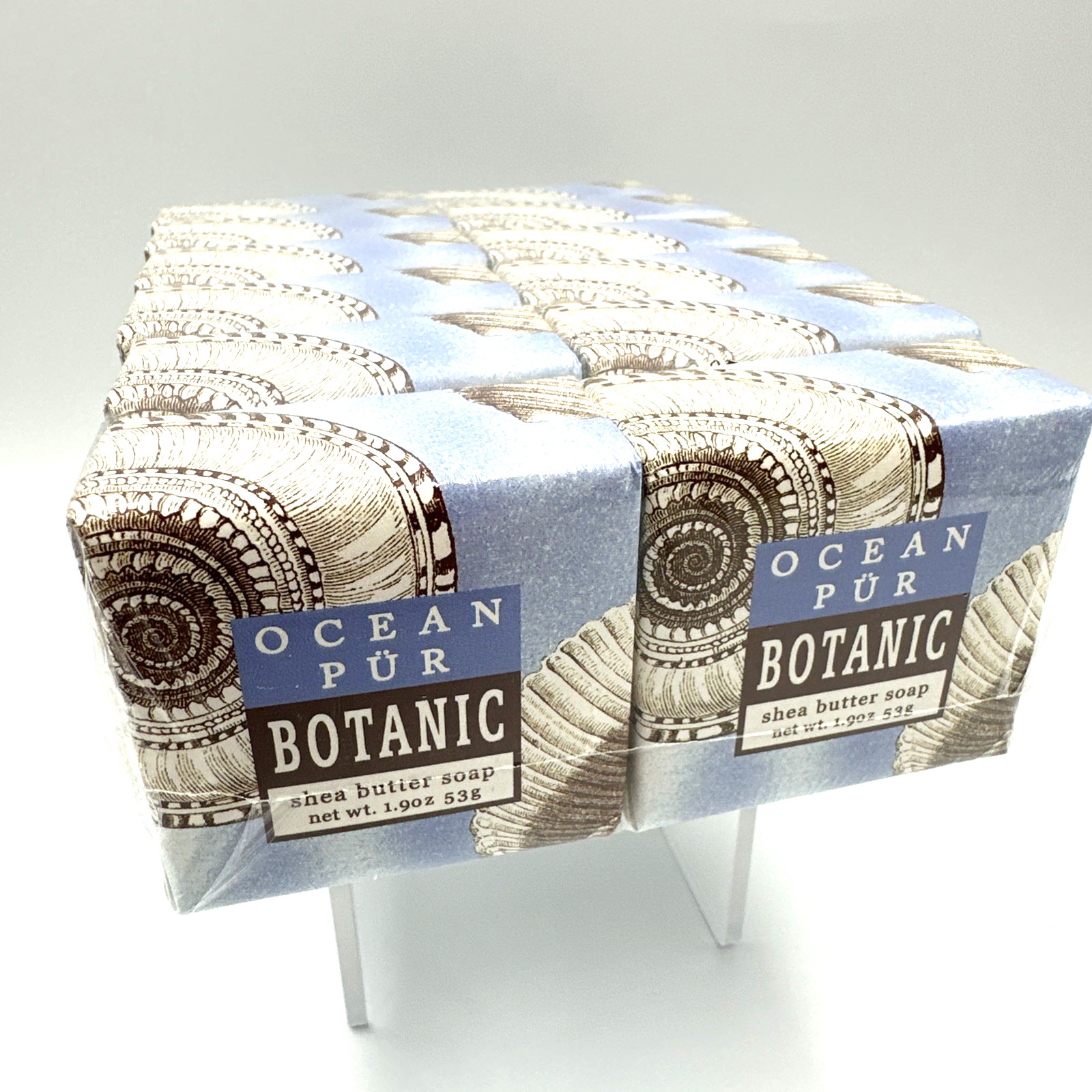 Greenwich Bay Ocean Pur Botanic Shea Butter Soap Lot Of 12 Bars/1.9oz Each