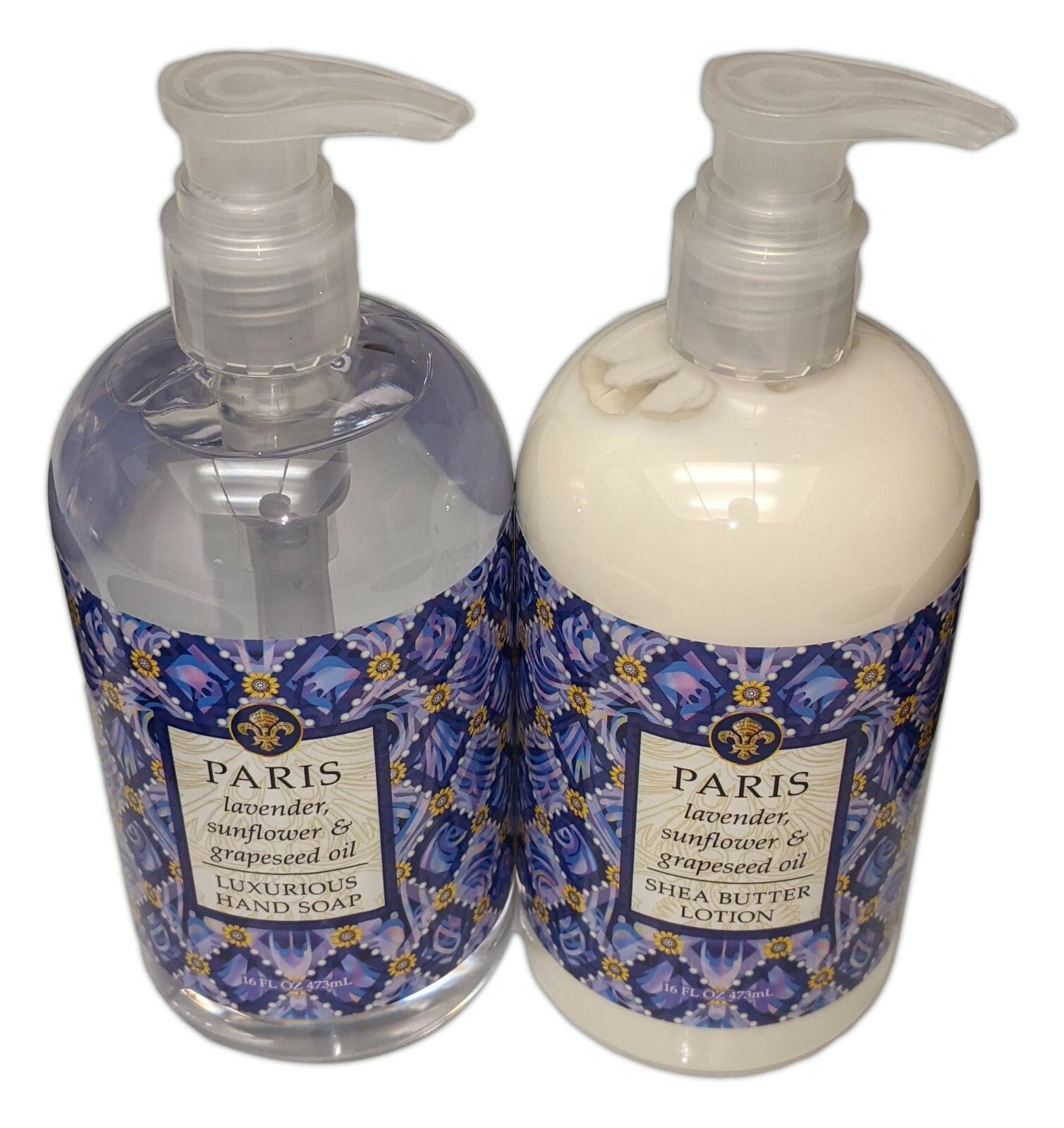 Greenwich Bay DESTINATION PARIS Shea Butter Hand Soap & Lotion Set, 16oz. Each