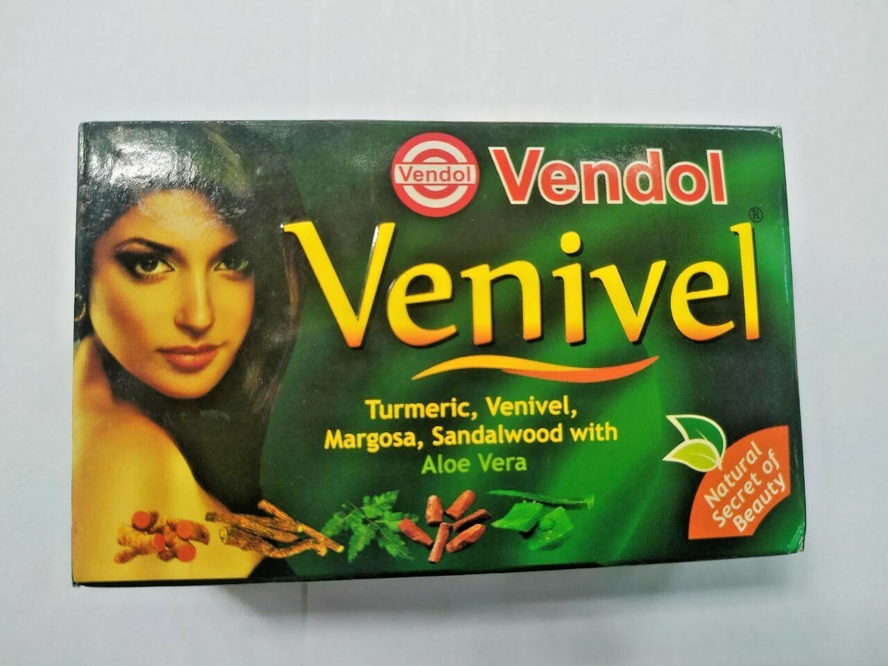 Herbal Ayurveda Beauty Soap Pure Natural Turmeric Venivel sandalwood Golden Skin
