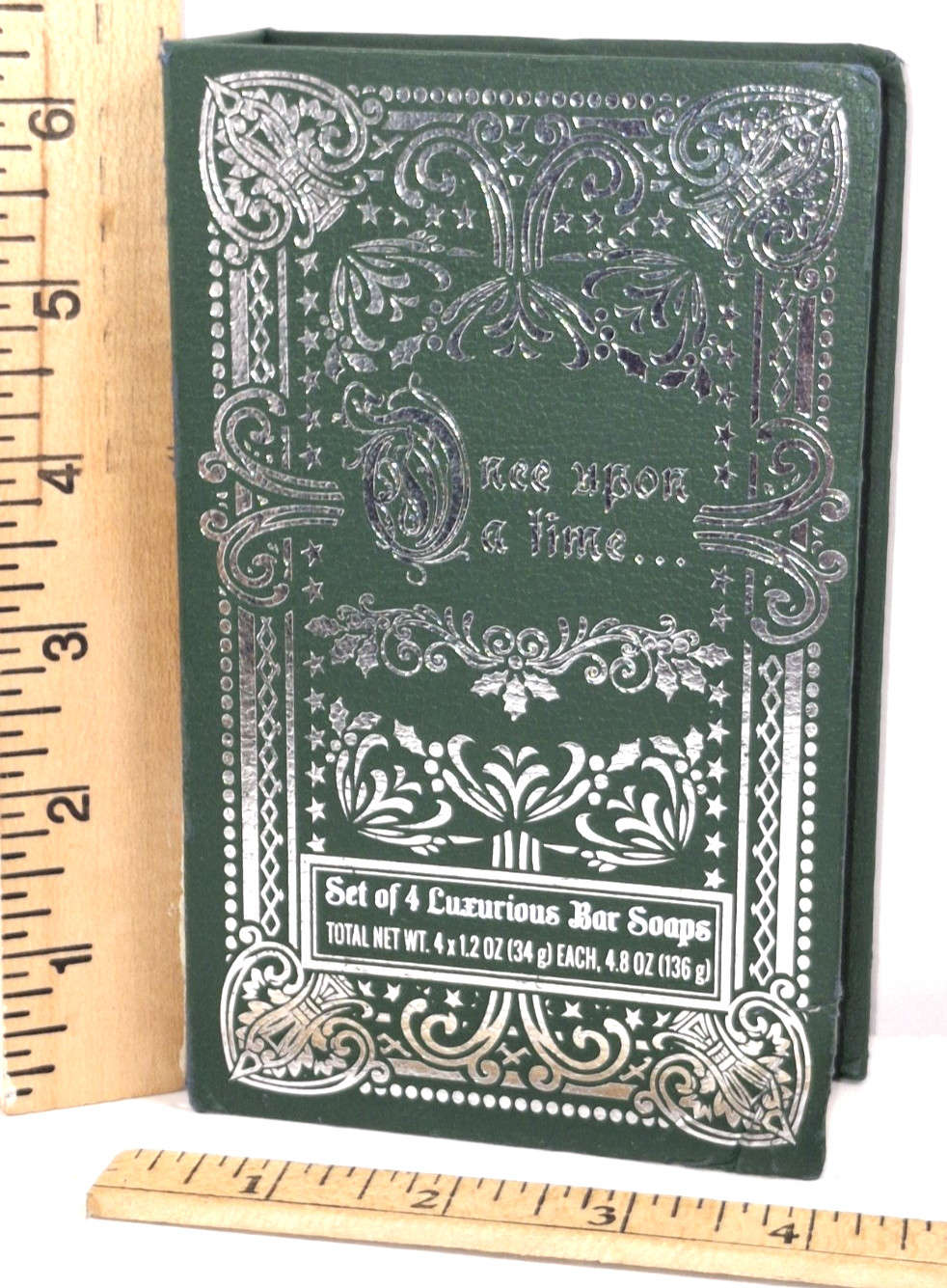 “Once Upon A Time” Set Of 4 Luxurious Bar Soaps In Gift Box Made In The USA