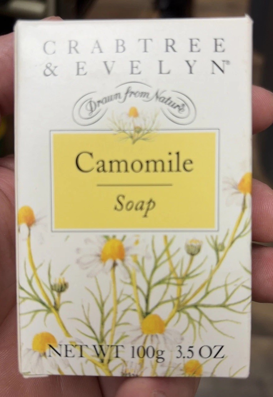 Crabtree & Evelyn Camomile Single Soap – 3.5 oz NIB