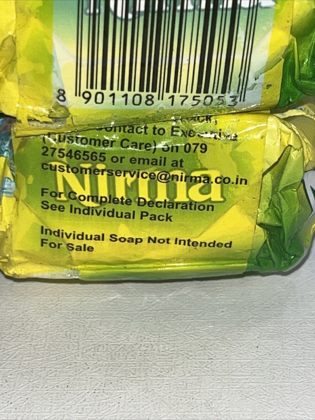 4 New Nirma Lime Fresh Premium Beauty Soap Bars, 125g Each
