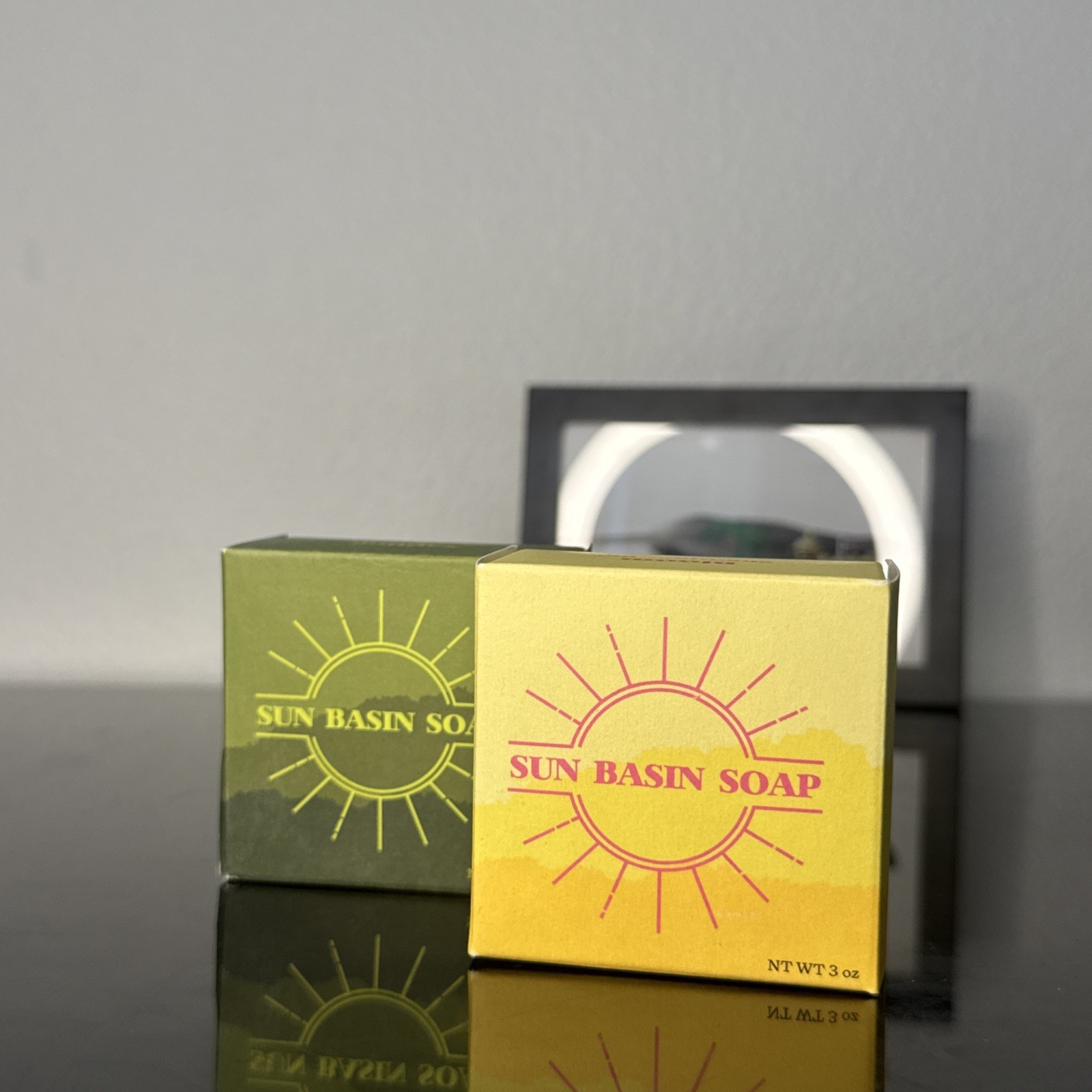 Sun Basin Soap 3oz 2 pack BLOOM & SAPLING Free Shipping A19