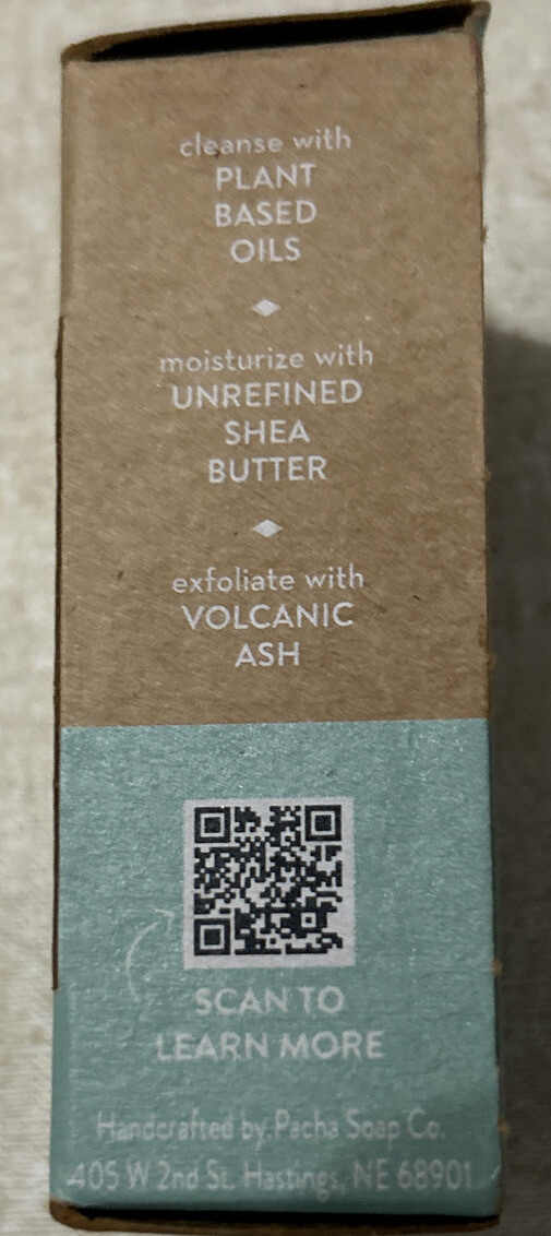 Pacha Soap Co. Sand & Sea Exfoliating 4 ounces Handcrafted Natural Scent NEW