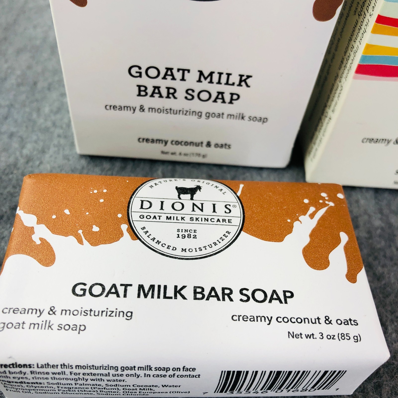 (7) Dionis Goat Milk Skincare Bar Soap Creamy & Moisturizing Various Scents NEW
