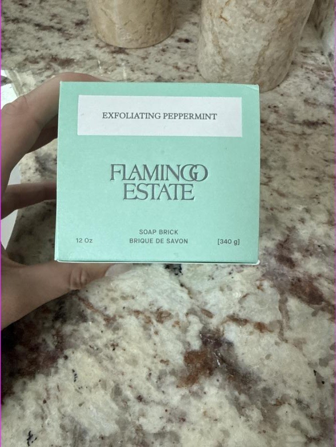 Flamingo Estate Organic Bar Soap Bundle Lot of 6 Peppermint Lavender Manuka New
