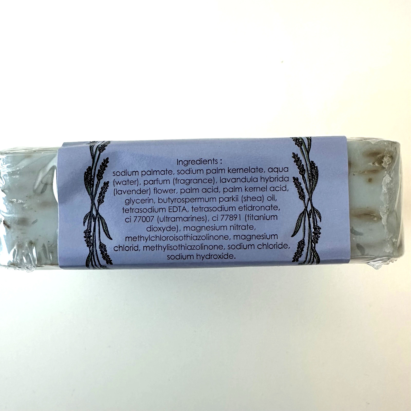 6 Bars Trader Joe’s Bisous de Provence Lavender with Flowers Triple Milled Soap