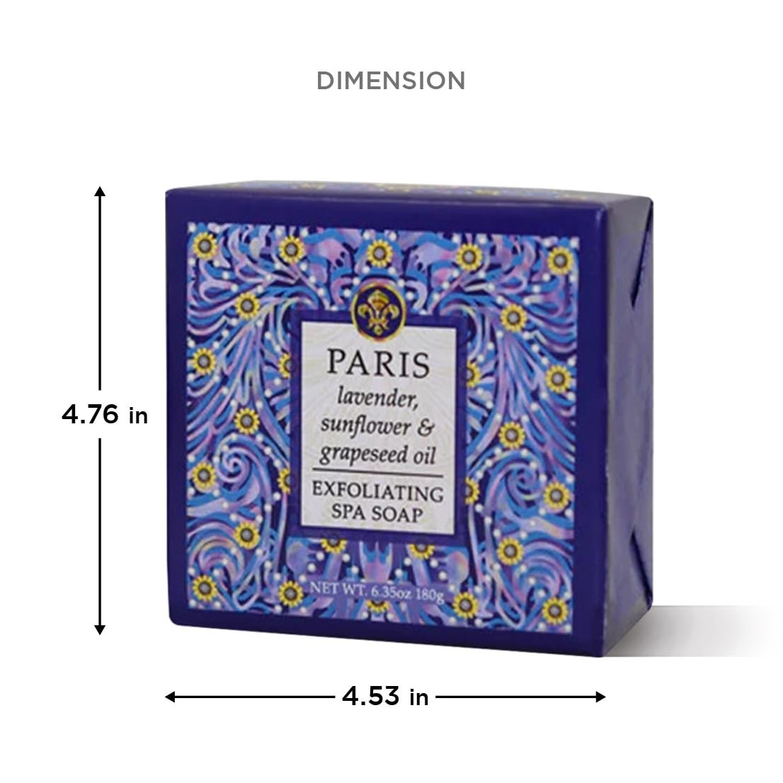 Parisian Elegance 6.35oz Organic Shea & Lavender Soap