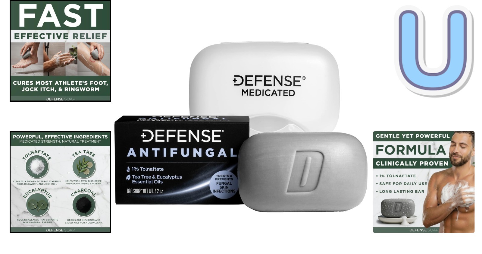 Heavy-Duty Antifungal Bar Soap in Snap-Tight Case – Jock Itch & Ringworm Defense