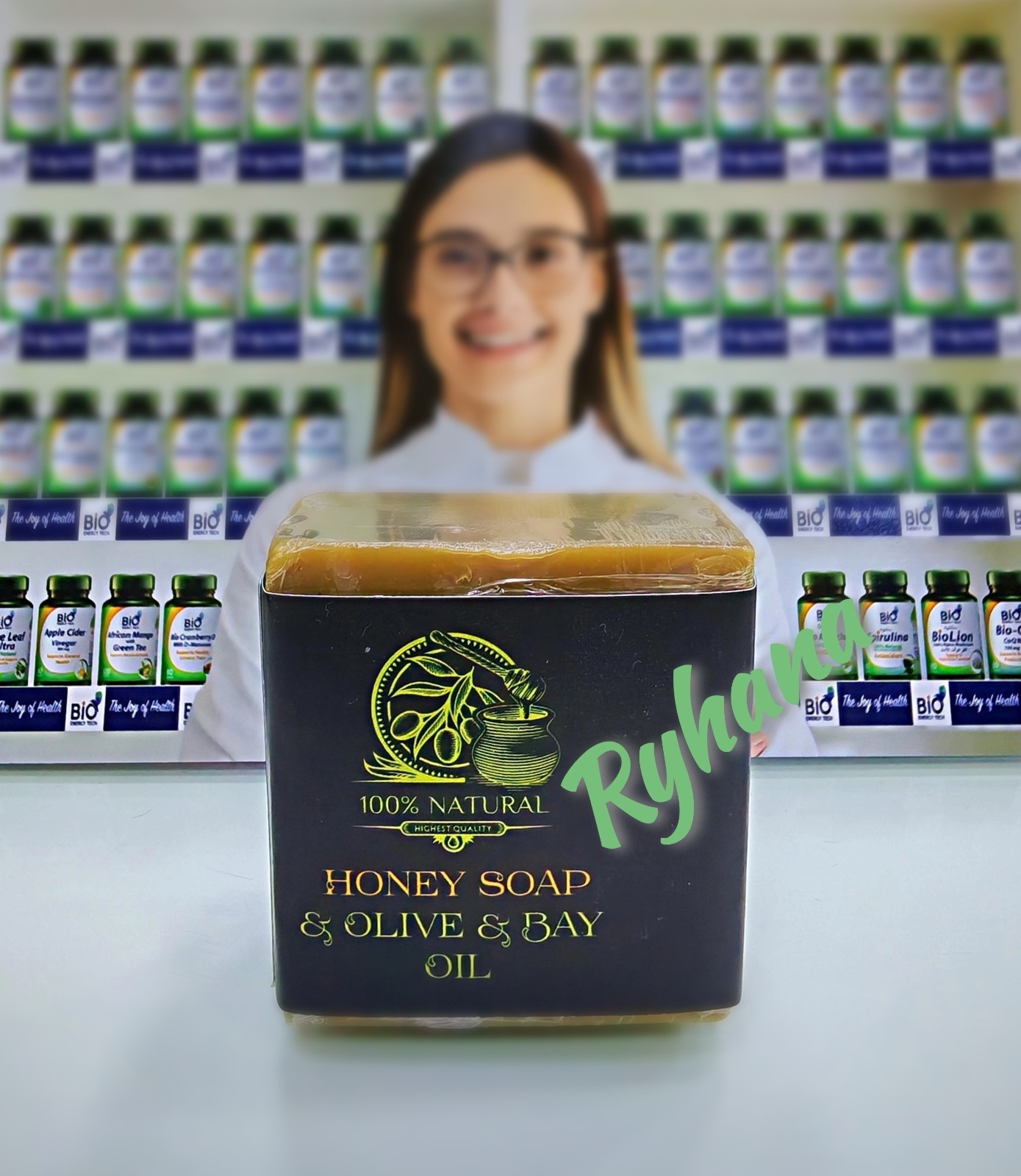 Honey, Olive & Bay Oil Soap – Natural Moisturizing Handmade Bar