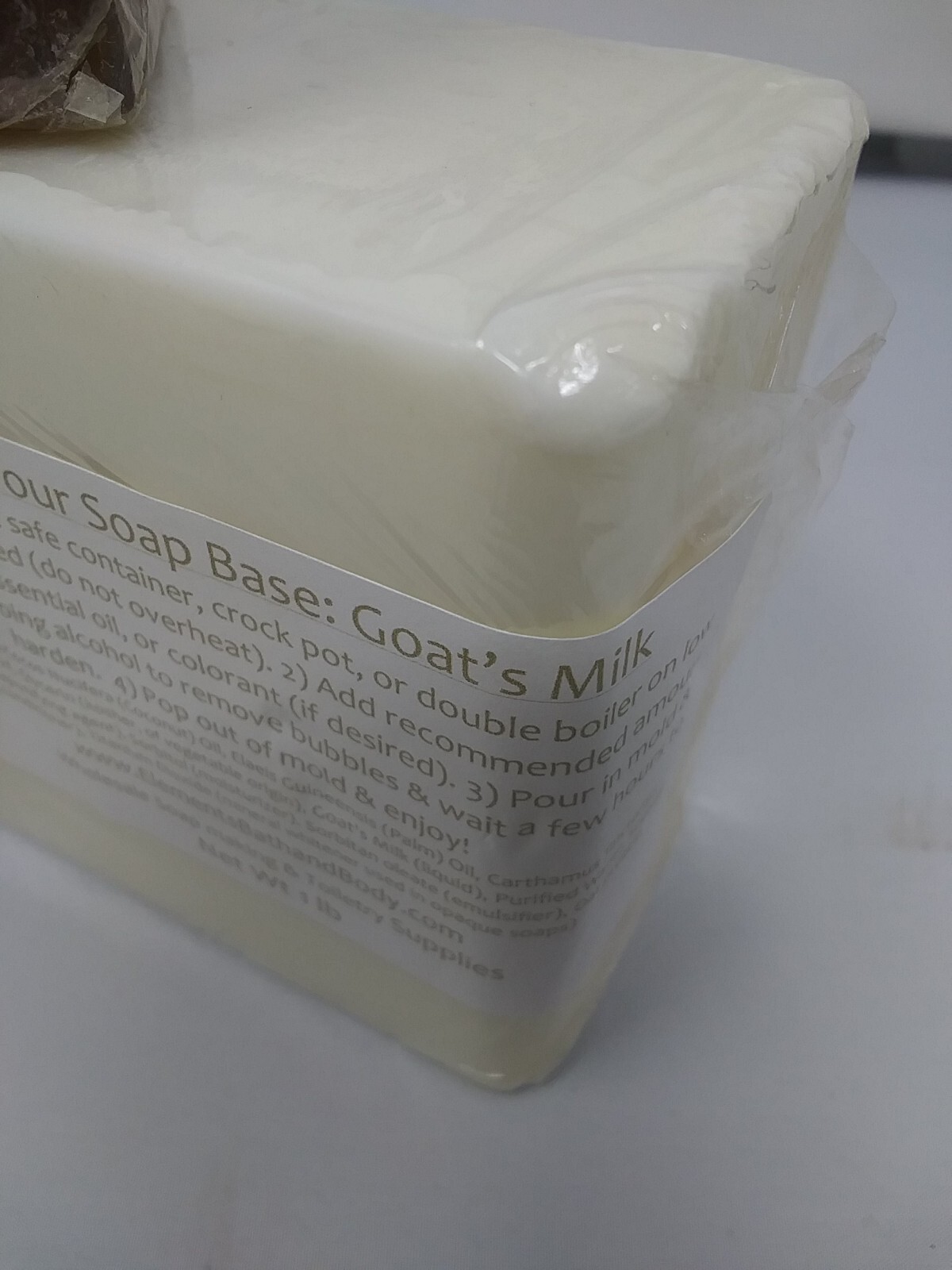 Lot Of (3) 1 Pound Each Soap Bases For Making Your Own Soap (BB)