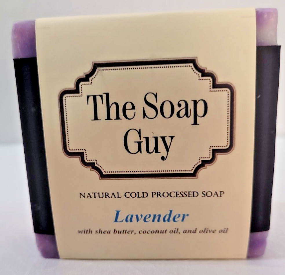 The Soap Guy Natural Cold Processed Lavender Soap