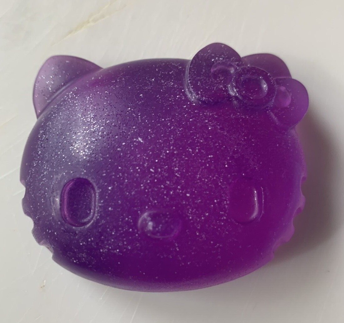 Homemade Goat Milk Hello Kitty Soap scented in Lavender (2 Bars)
