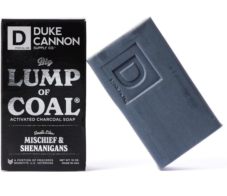 Duke Cannon Big Ass Lump of Coal Soap 10oz Each Activated Charcoal – Set of 3