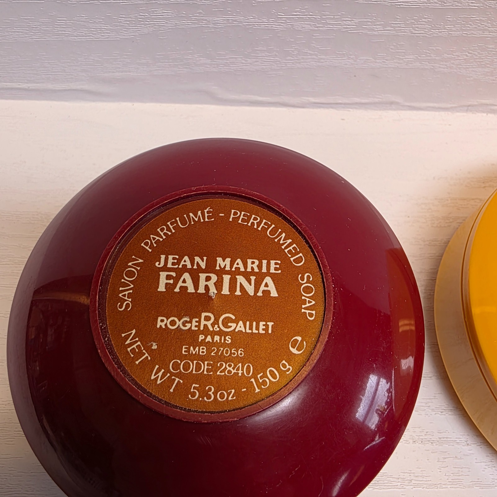 Vintage Roger & Gallet Paris Perfumed Soap Lot 5.3oz w/Case 6 Soaps