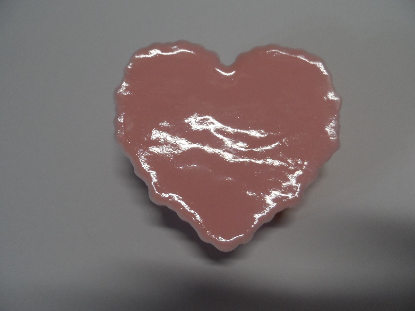 Lot of 2 Roses and Hearts Love Forever Decorative Soaps Pink/White