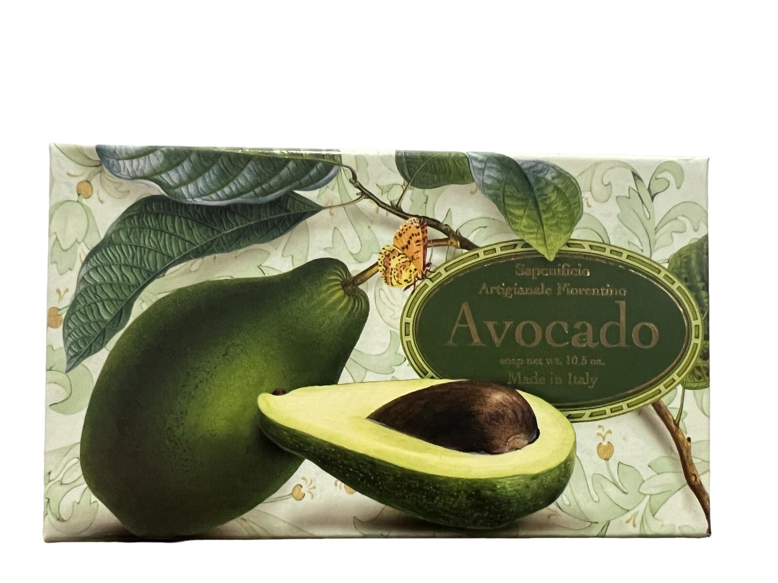 Saponificio Artigianale Fiorentino Avocado Scented 10.5oz. Moisturizing Soap Bar