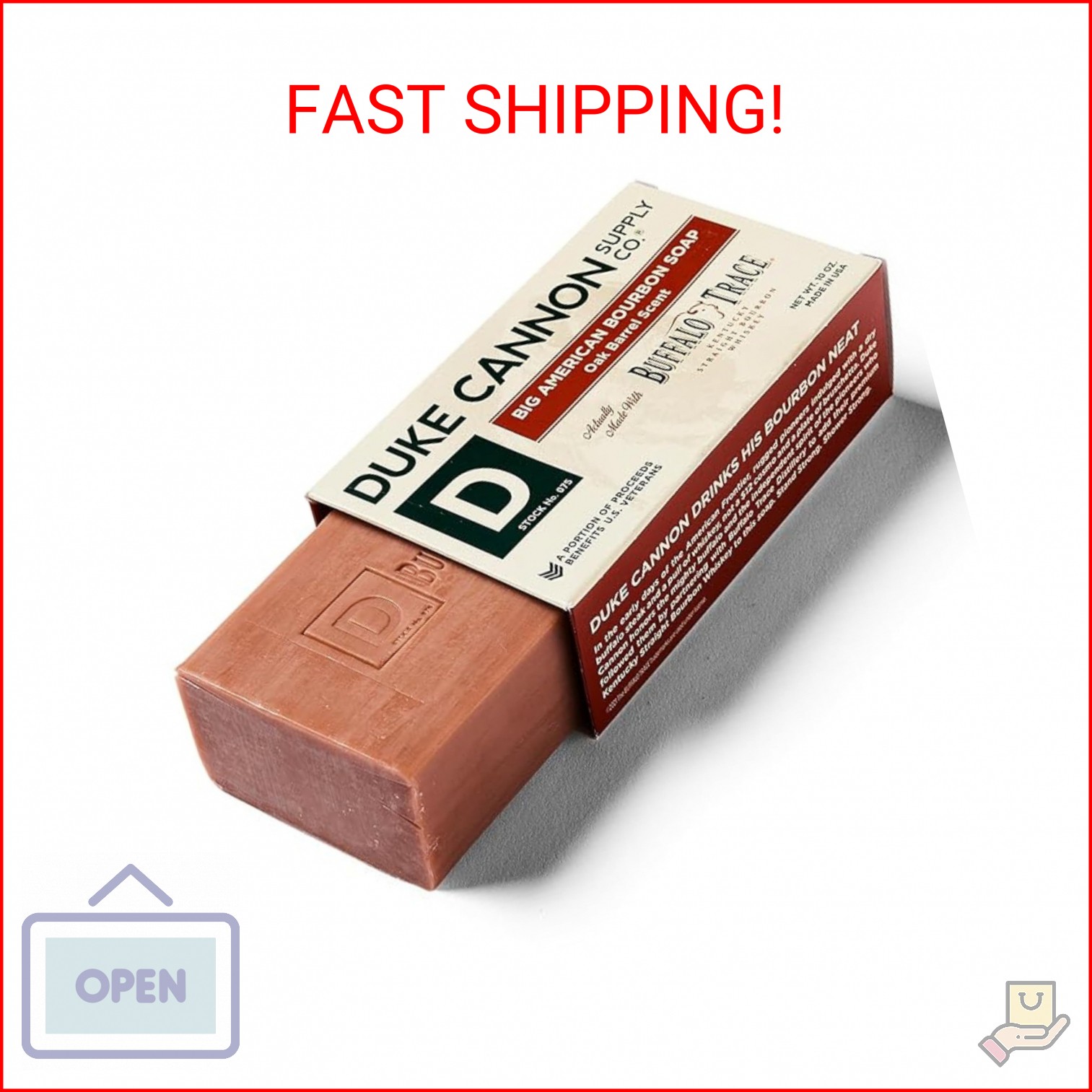 Duke Cannon Supply Co. Big Brick of Soap – Superior Grade, Extra Large Men’s Bar