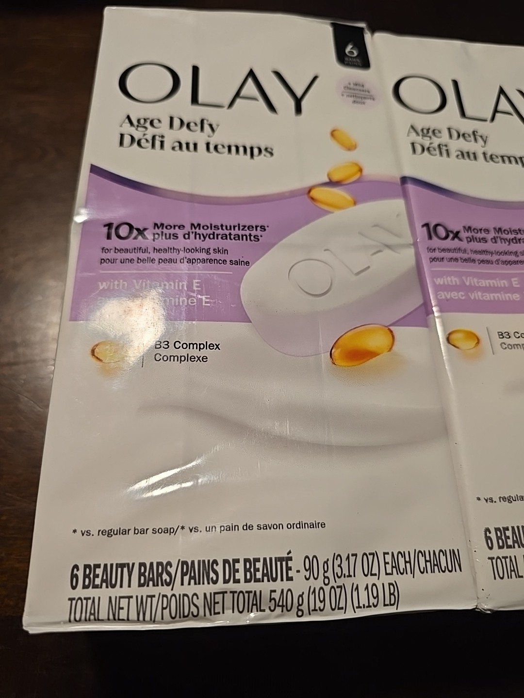 3 Pc Mix OLAY Fresh Age Defy/Radiance Beauty Soap w/Rose Water/Vitamin E (C019)