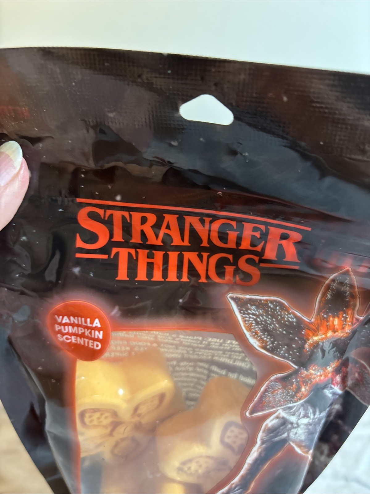 Stranger Things Molded Bath Bombs – 10.6oz/5ct Vanilla Pumpkin Scent SOLD!!!