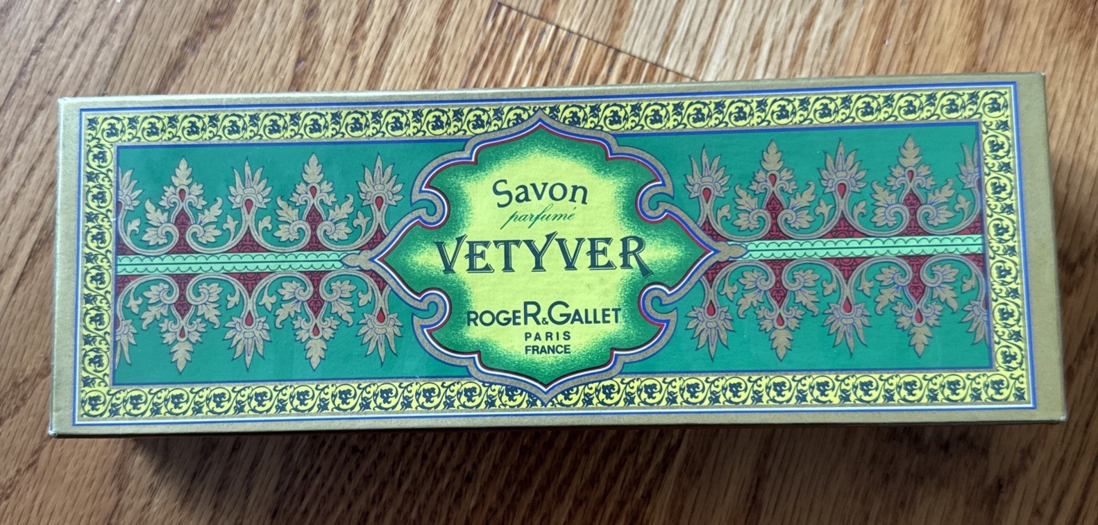 Roger & Gallet Vetyver Savon Parfume Perfumed Soaps 3 X 3.5 Oz (3x 100g) France