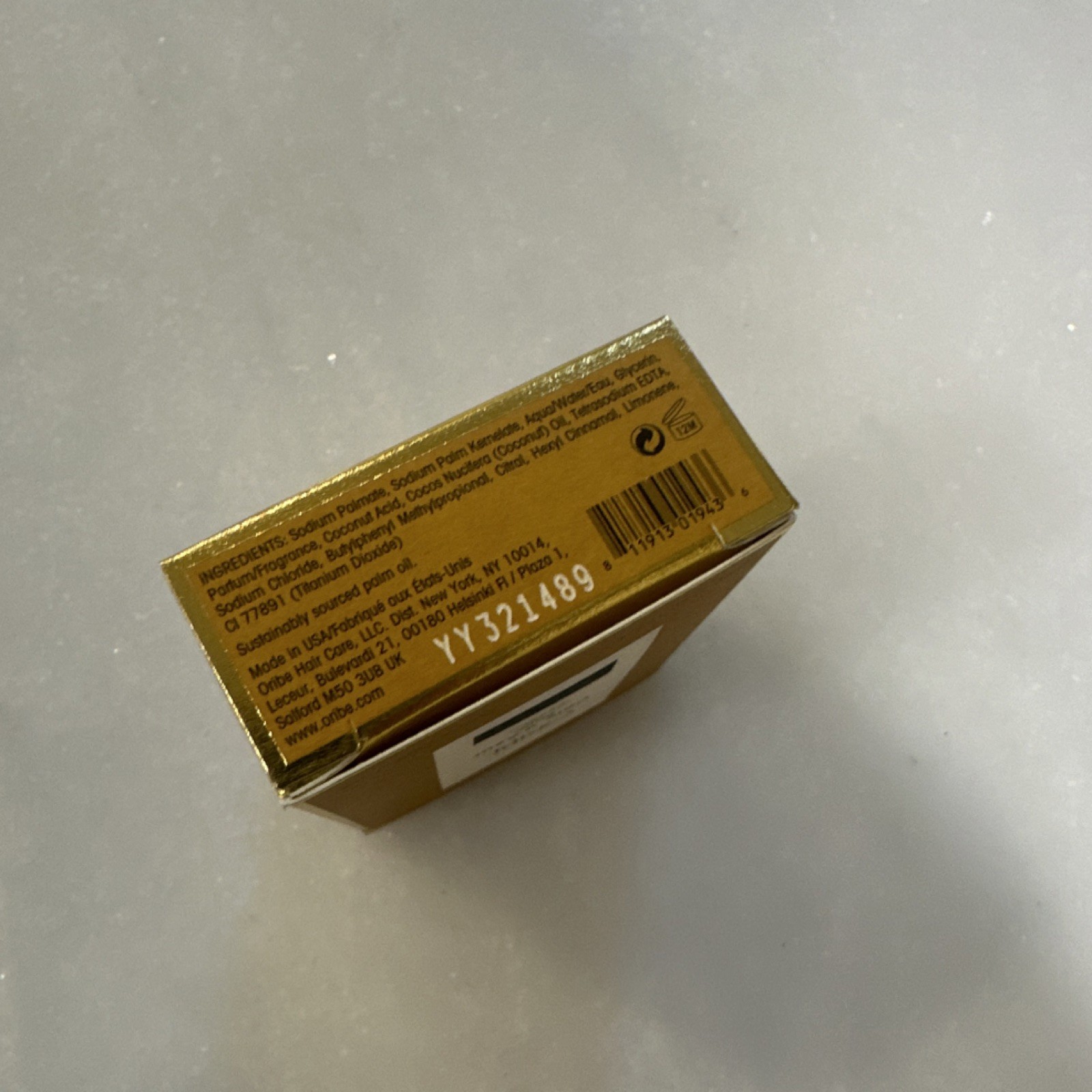 Oribe Côte d’Azur Bar Soap Bergamot Jasmine Sandalwood Scent 1 oz Body Hands